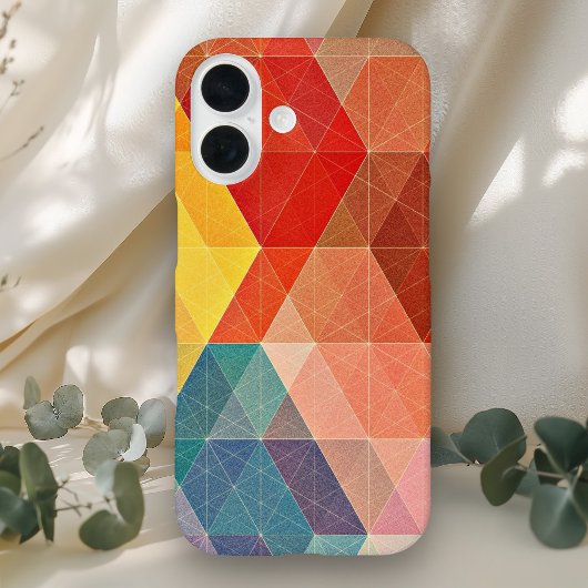 Veelhoek Abstract Case-Mate iPhone Case
