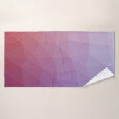 veelhoek abstract. Moderne abstracte illustratie w Badhanddoek (Badhanddoek)