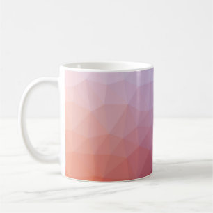 veelhoek abstract. Moderne abstracte illustratie w Koffiemok