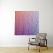 veelhoek abstract. Moderne abstracte illustratie w Wandkleed (In Situ (horizontaal))