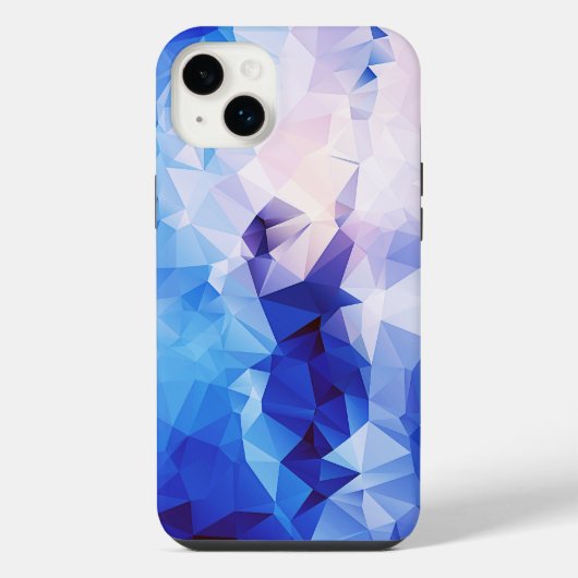 Veelhoek afbeelding iPhone hoesje (Achterkant)