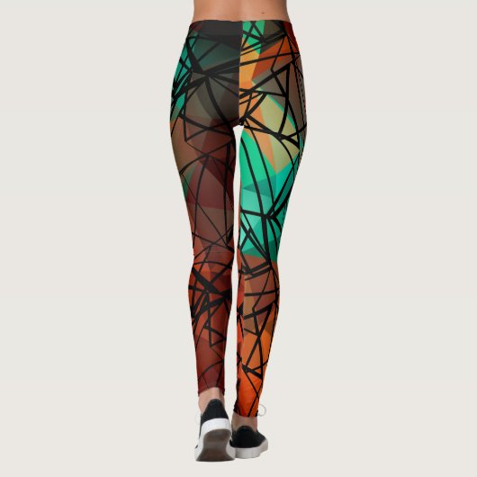 Veelhoek Leggings (Achterkant)