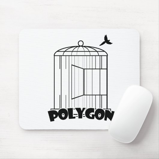 Veelhoek Muismat (Met muis)