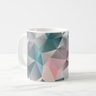 veelhoekig, driehoeken koffiemok