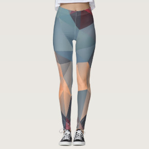 Veelhoekig mozaïek: creatieve geometrische elegant leggings