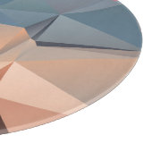 Veelhoekig mozaïek: creatieve geometrische elegant snijplank (Hoek)