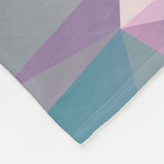 veelhoekige driehoeken fleece deken (Hoek)
