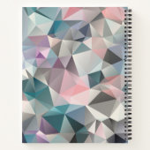 veelhoekige driehoeken notitieboek (Achterkant)