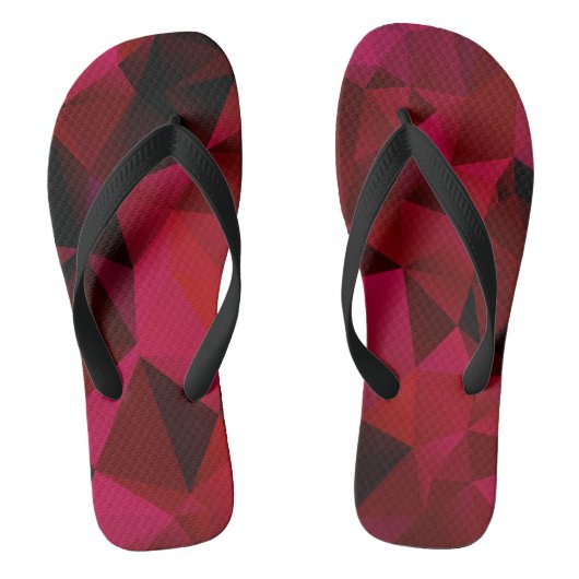 veelhoekige driehoeken teenslippers (Voetbed)