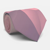 Veelhoekige geometrische driehoeken helder kleurig stropdas (Opgerold)