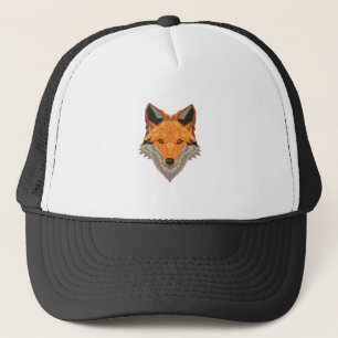Veelhoekige Vossen Kop Trucker Pet
