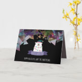 Veelhoekkerst Beer op maat Kaart (Gele Bloem)