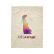 Veelhoekmozaïekparketkaart DELAWARE