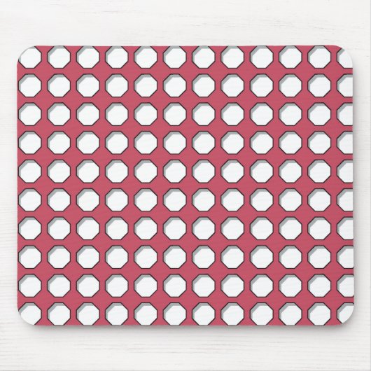 Veelhoekpatroon Muismat (Voorkant)