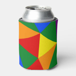 Veelhoekregenboogpatroon Blikjeskoeler