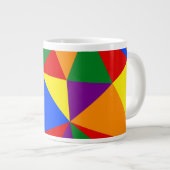 Veelhoekregenboogpatroon Grote Koffiekop (Voorkant rechts)