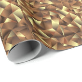 Veelhoeksachtergrond: Abstracte getextureerde kuns Cadeaupapier (Rol Hoek)