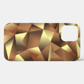 Veelhoeksachtergrond: Abstracte getextureerde kuns Case-Mate iPhone Case (Achterkant (horizontaal))