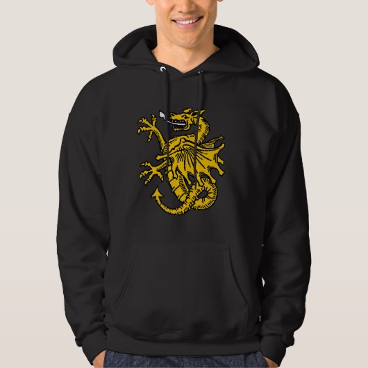 Veelhoeksymbolen en illustraties hoodie (Voorkant)
