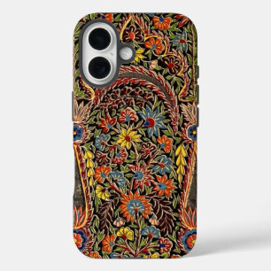  veelkleurig bloemmotief iPhone 16 hoesje