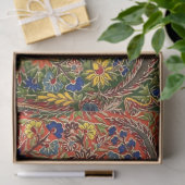 veelkleurig bloemmotief tissuepapier (Geschenk)