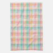 veelkleurig geblokt plaid theedoek (Verticaal)