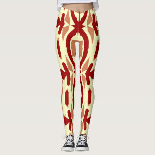Veelkleurig naadloos patroon "Ratti_Creative_Arts" Leggings