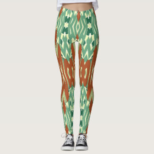 Veelkleurig naadloos patroon "Ratti_Creative_Arts" Leggings