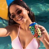 veelkleurig ogee-patroon blikjeskoeler