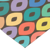 veelkleurig ogee-patroon korte tafelloper (Hoek)