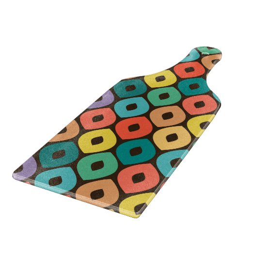 veelkleurig ogee-patroon snijplank (Hoek)