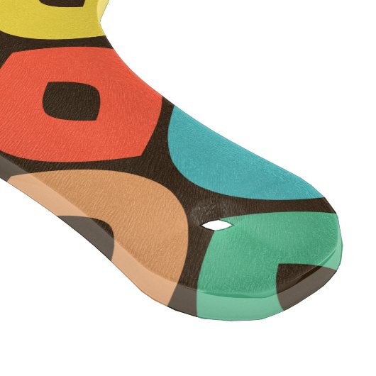 veelkleurig ogee-patroon snijplank (Hoek)