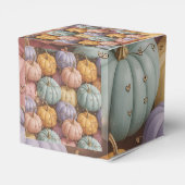 veelkleurig pompoenpatroon bedankdoosjes (Achterkant)