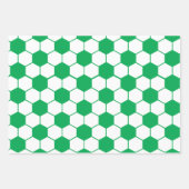 Veelkleurig Voetbal Patrooninpakpapier Inpakpapier Vel (Voorkant 3)