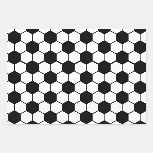 Veelkleurig Voetbal Patrooninpakpapier Inpakpapier Vel (Voorkant 3)
