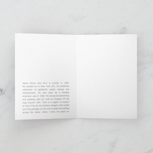 Veelkleurig Zilveren Doily van de Kerstboom Feestdagen Kaart (Binnen)