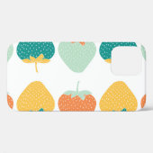 Veelkleurige aardbeien: vruchtpatroon. Case-Mate iPhone case (Achterkant (horizontaal))
