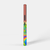 Veelkleurige Abstracte kaliscoop Samsung Galaxy Hoesje (Rechterkant)