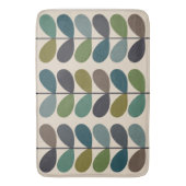 Veelkleurige bladeren, Multi Stem Kingfischer Badmat (Voorkant Verticaal)