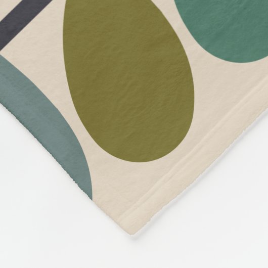 Veelkleurige bladeren, Multi Stem Kingfischer Fleece Deken (Hoek)