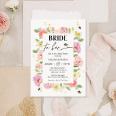 Veelkleurige bloem bedoeld om Vrijgezellenfeest bi Kaart