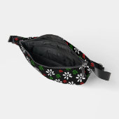 Veelkleurige bloemen Fanny Pack Heuptasje (Open)