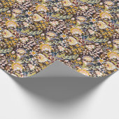 Veelkleurige bloemige  Provence patroon Cadeaupapier (Hoek)