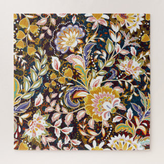 Veelkleurige bloemige  Provence patroon Legpuzzel