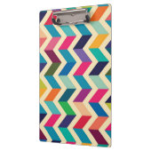 Veelkleurige Chevron/Klembord Klembord (Links)