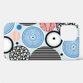 Veelkleurige cirkels, grafisch patroonontwerp. Case-Mate iPhone case (Achterkant (horizontaal))