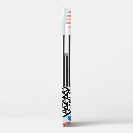 Veelkleurige cirkels, grafisch patroonontwerp. Case-Mate iPhone case (Achterkant / Links)