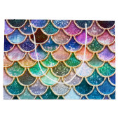 Veelkleurige de luxe schittert de Schalen van de Large Cadeautasje (Achterkant)