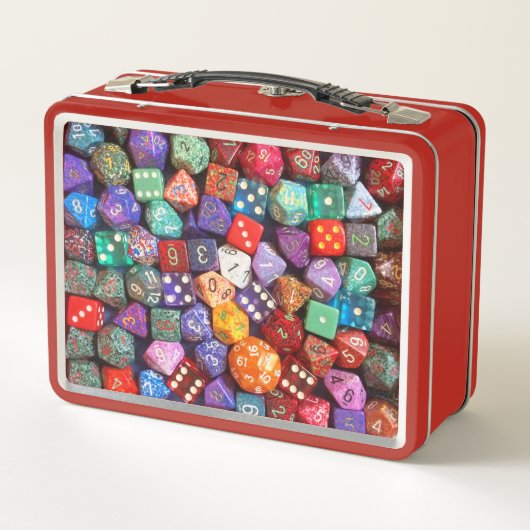 veelkleurige dobbelsteen (Achterkant)