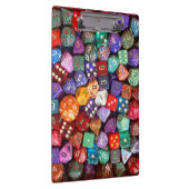 veelkleurige dobbelsteen klembord (Rechts)